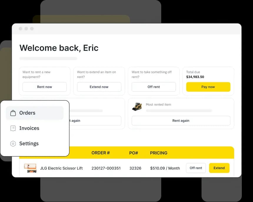Online Storefront & Customer Portal