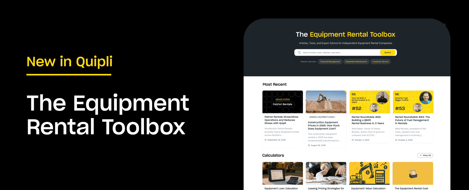 The Equipment Rental Toolbox featured image