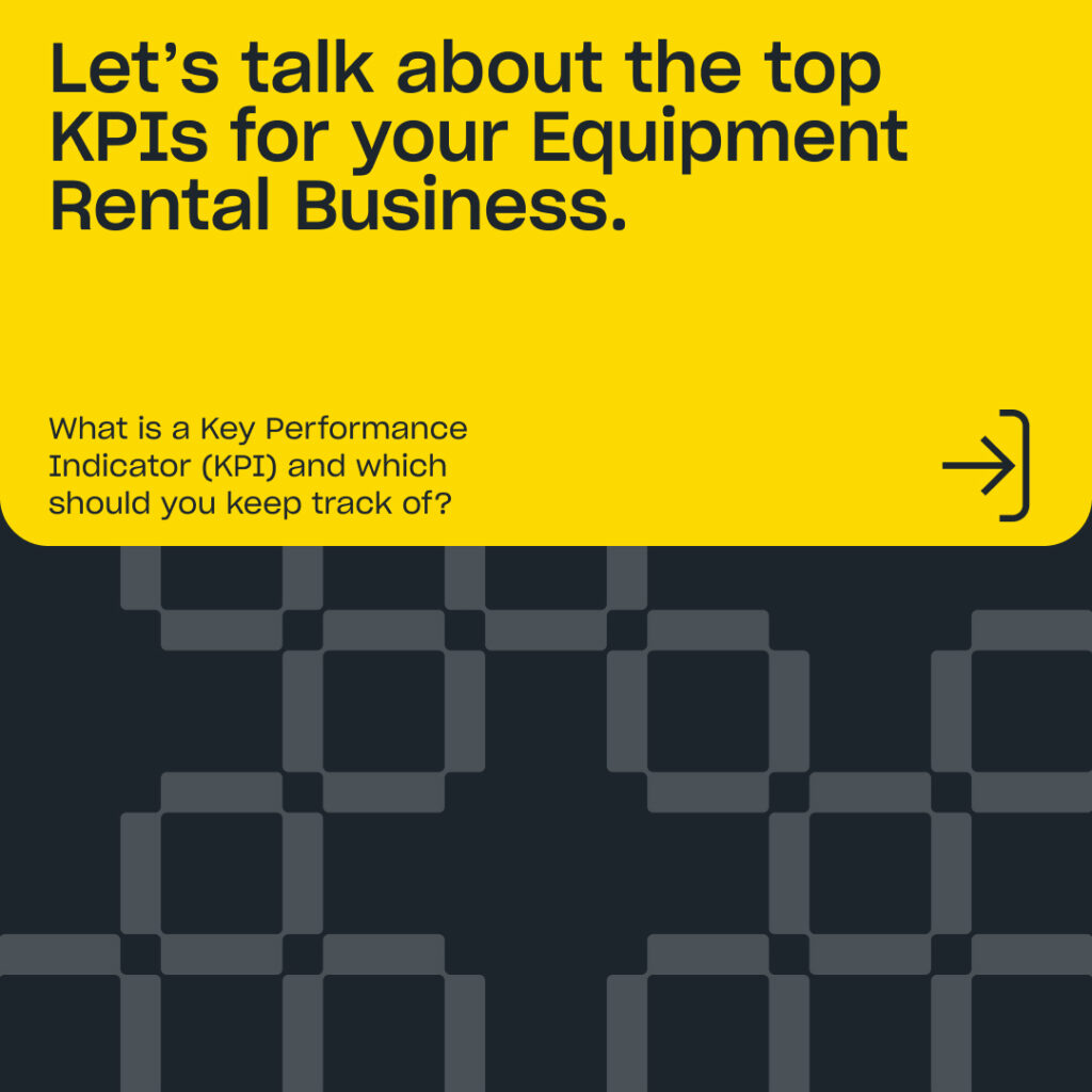 equipment rental business KPIs image